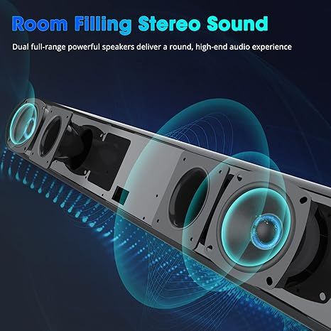 BESTISAN Soundbar, TV Sound Bar