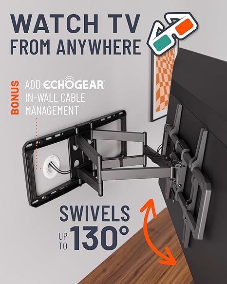 ECHOGEAR MaxMotion TV Wall Mount