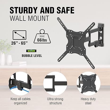 ELG Full Motion TV Wall Mount